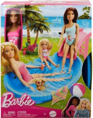 Barbie Basen z lalką i akcesoriami