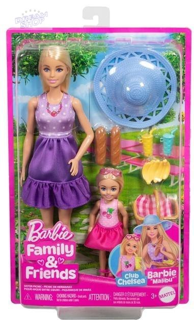 Barbie Family&Friends Siostry na pikniku