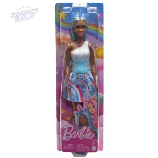 Barbie Lalka Jednorożec niebieska HRR14