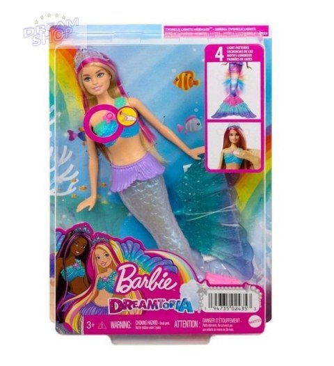 Barbie Malibu. Syrenka migoczące światełka Barbie Malibu. Syrenka migoczące światełka