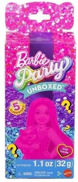 Barbie Party Unboxed Glam Party Chelsea mix
