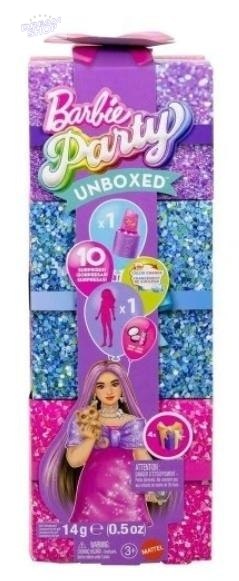 Barbie Party Unboxed Glam Party Stylowe