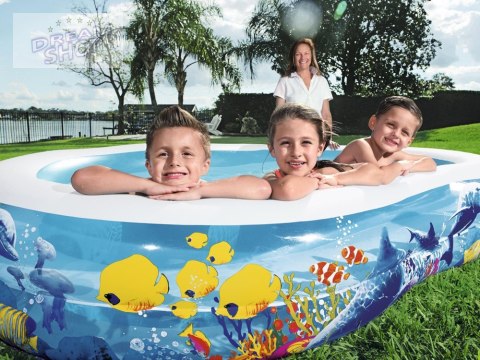 Bestawy Basen dmuchany fish'n friends 262 x 157x46cm 54118