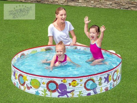Bestway basen brodzik dla dzieci 152 x 25cm 55029 Bestway basen brodzik dla dzieci 152 x 25cm 55029