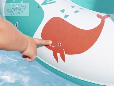 Bestway Dmuchany Ponton comfort plush łódka odpinany dach z dnem 34203