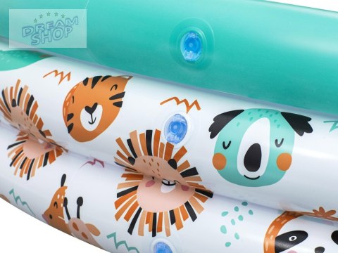 Bestway Dmuchany basen brodzik dla dzieci ZWIERZĄTKA Z SAFARI 122cm 51226