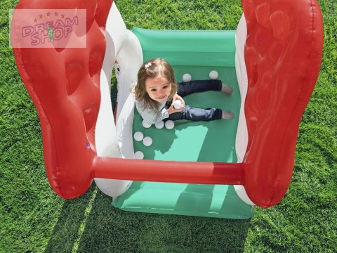 Bestway Dmuchany basenik z kulkami GRZYBEK MUCHOMOREK Fisher Price 93570