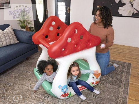 Bestway Dmuchany basenik z kulkami GRZYBEK MUCHOMOREK Fisher Price 93570