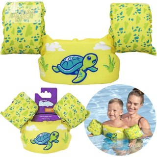 Bestway Kamizelka Kapok do pływania dla dziecka 15-30 kg Żółw 9012T