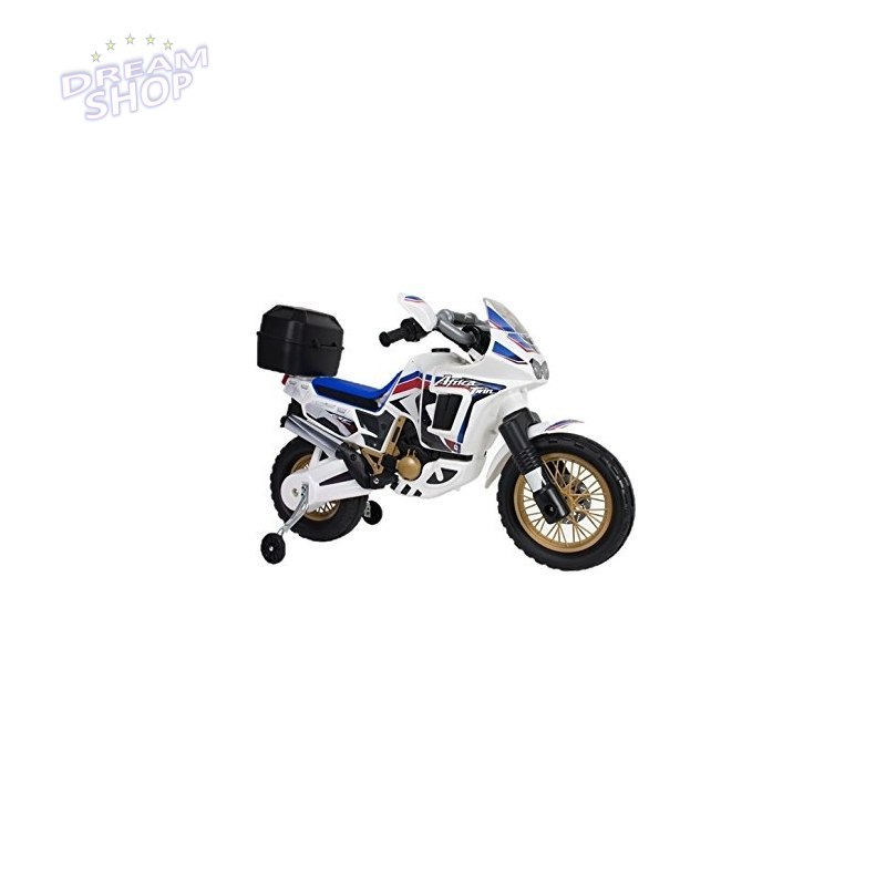 INJUSA Motor Honda Africa Na Akumulator 6V Biały INJUSA Motor Honda Africa Na Akumulator 6V Biały