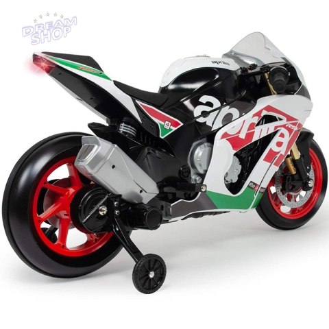 INJUSA Motorek Elektryczny Aprilia Akumulator 12V INJUSA Motorek Elektryczny Aprilia Akumulator 12V