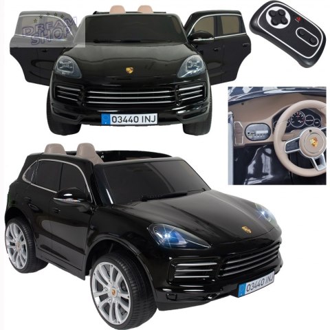 INJUSA Porsche Cayenne S Samochód Dwuosobowy Na Akumulator 12V R/C MP3