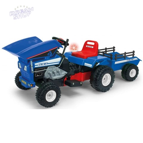 INJUSA Traktor Na Akumulator 12V Światło Dźwięk INJUSA Traktor Na Akumulator 12V Światło Dźwięk