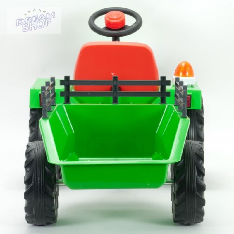 INJUSA Traktor Na Akumulator Basic 6V + Przyczepka INJUSA Traktor Na Akumulator Basic 6V + Przyczepka