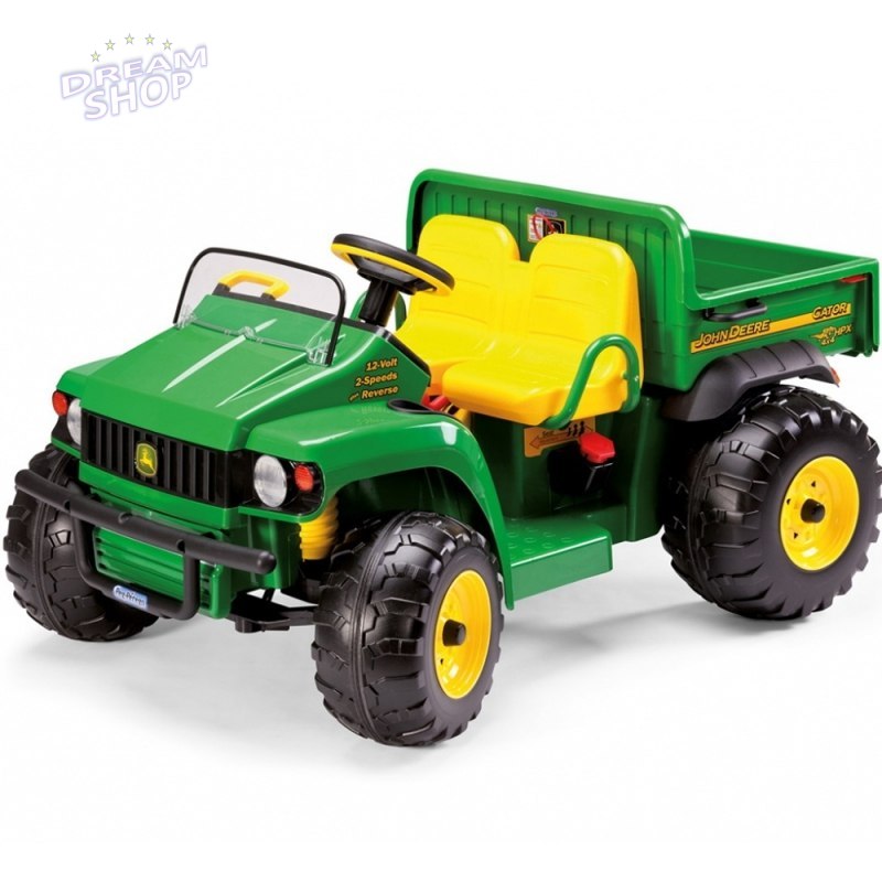 Peg Perego John Deere Dwuosobowy Samochód terenowy na akumulator 12V Gator HPX Peg Perego John Deere Dwuosobowy Samochód terenowy na akumulator 12V Gator HPX