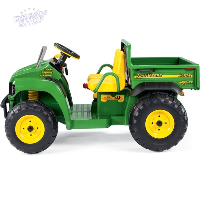 Peg Perego John Deere Dwuosobowy Samochód terenowy na akumulator 12V Gator HPX Peg Perego John Deere Dwuosobowy Samochód terenowy na akumulator 12V Gator HPX