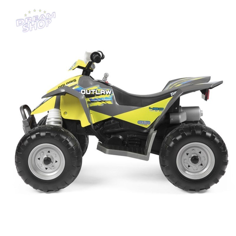 Peg Perego Quad Na Akumulator 12V Polaris Outlaw Citrus Peg Perego Quad Na Akumulator 12V Polaris Outlaw Citrus
