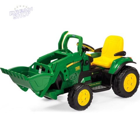 Peg Perego Traktor z łyżką na akumulator John Deere Power Pull koparka Peg Perego Traktor z łyżką na akumulator John Deere Power Pull koparka
