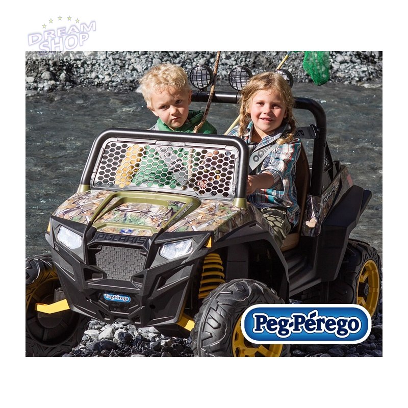 Polaris RZR 900 Camuflage Peg Perego 12V Quad dla dzieci Polaris RZR 900 Camuflage Peg Perego 12V Quad dla dzieci