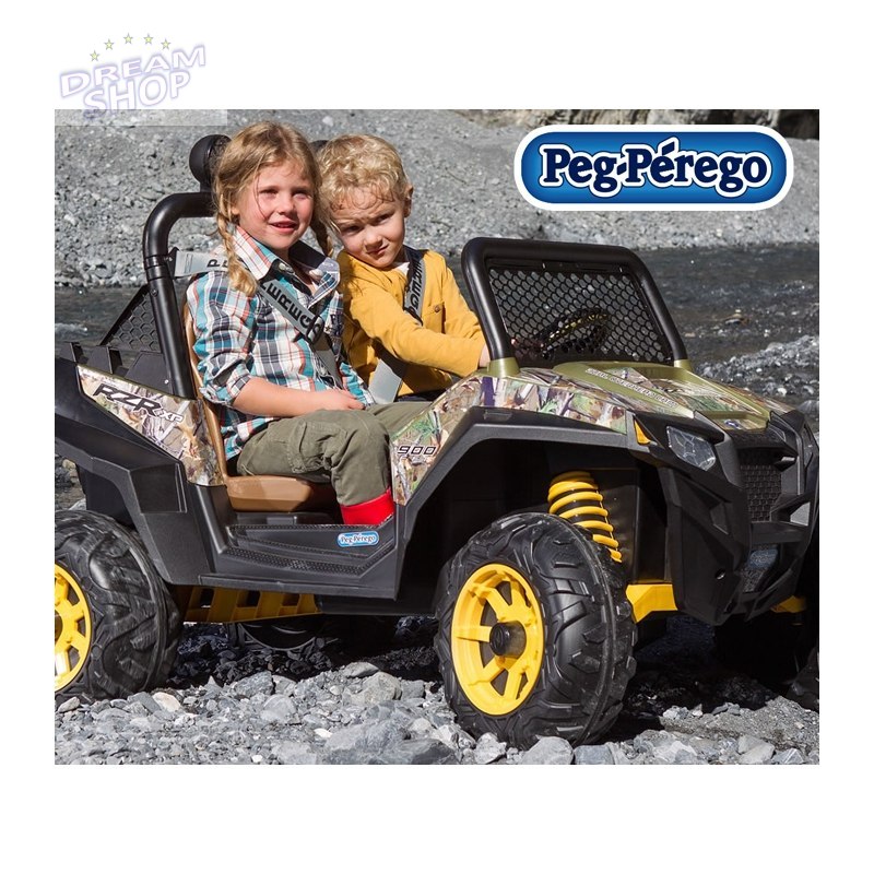 Polaris RZR 900 Camuflage Peg Perego 12V Quad dla dzieci Polaris RZR 900 Camuflage Peg Perego 12V Quad dla dzieci