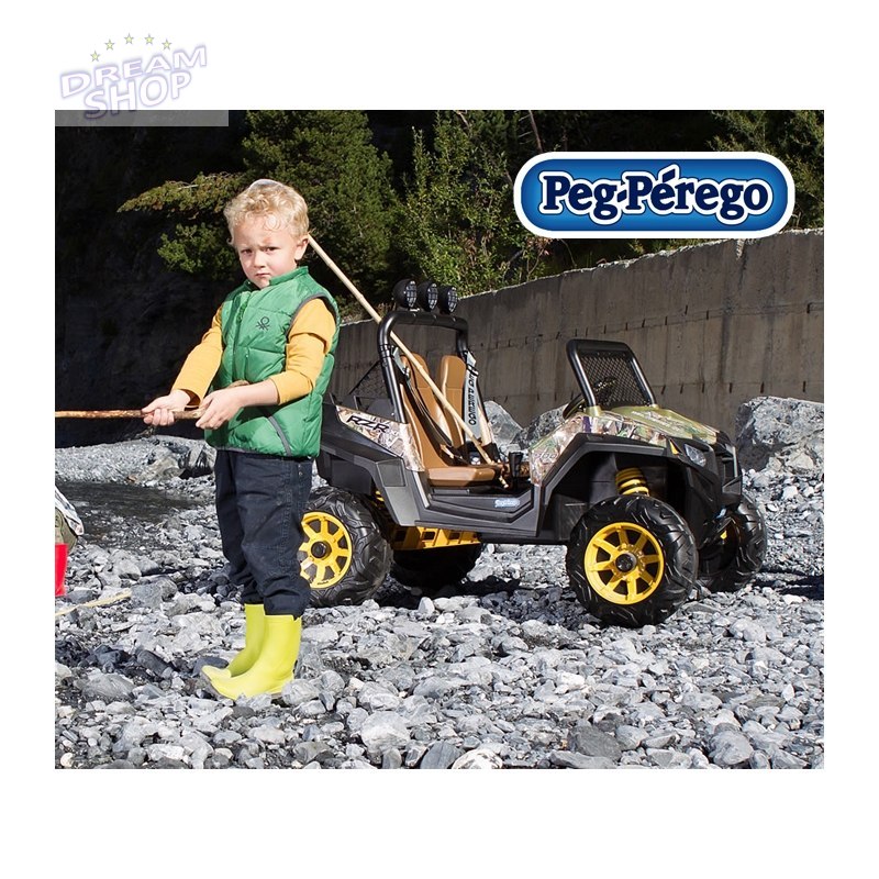 Polaris RZR 900 Camuflage Peg Perego 12V Quad dla dzieci Polaris RZR 900 Camuflage Peg Perego 12V Quad dla dzieci