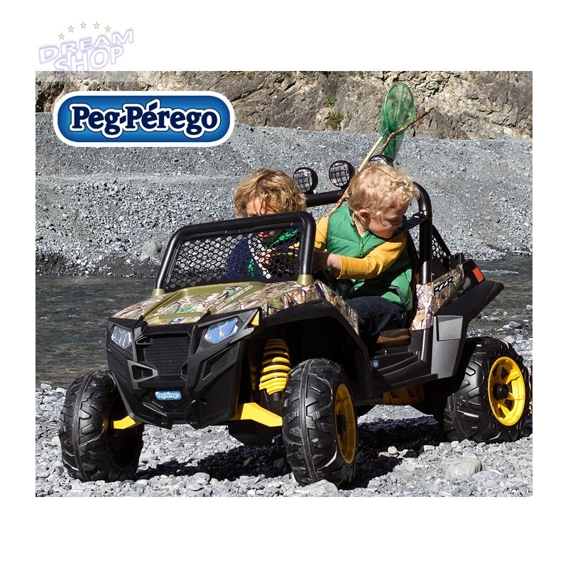 Polaris RZR 900 Camuflage Peg Perego 12V Quad dla dzieci Polaris RZR 900 Camuflage Peg Perego 12V Quad dla dzieci