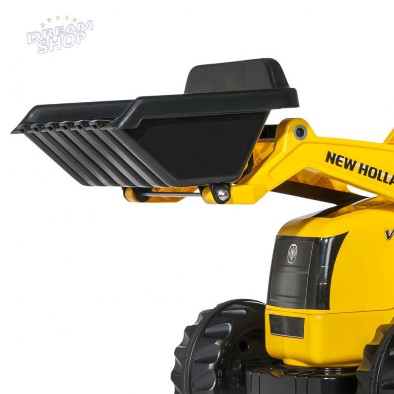 ROLLY TOYS Traktor Na Pedały Kid 2-5 Lat New Holland Łyżka ROLLY TOYS Traktor Na Pedały Kid 2-5 Lat New Holland Łyżka