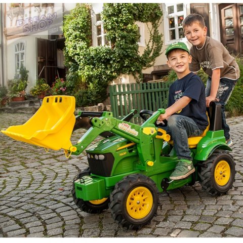 Rolly Toys John Deere Traktor na pedały Biegi Pompowane Koła 3-8 lat Rolly Toys John Deere Traktor na pedały Biegi Pompowane Koła 3-8 lat