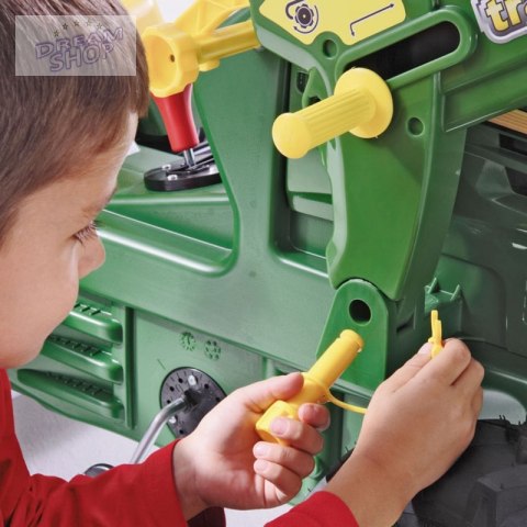 Rolly Toys John Deere Traktor na pedały Biegi Pompowane Koła 3-8 lat Rolly Toys John Deere Traktor na pedały Biegi Pompowane Koła 3-8 lat