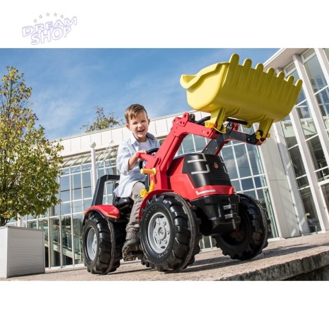 Rolly Toys Traktor na Pedały X-Track z Łyżką Ciche Koła PREMIUM 3-10 Lat Rolly Toys Traktor na Pedały X-Track z Łyżką Ciche Koła PREMIUM 3-10 Lat