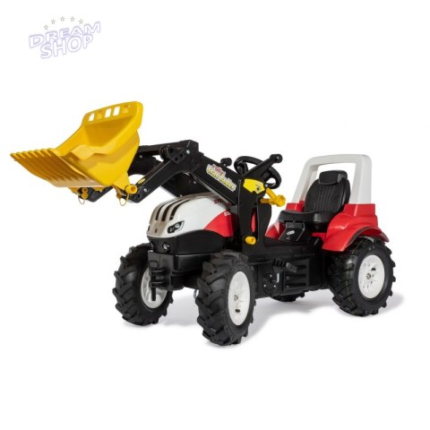 Rolly Toys Traktor rollyFarmtrac Steyr 6300 Terrus CVT z Łyżką na Pedały Rolly Toys Traktor rollyFarmtrac Steyr 6300 Terrus CVT z Łyżką na Pedały