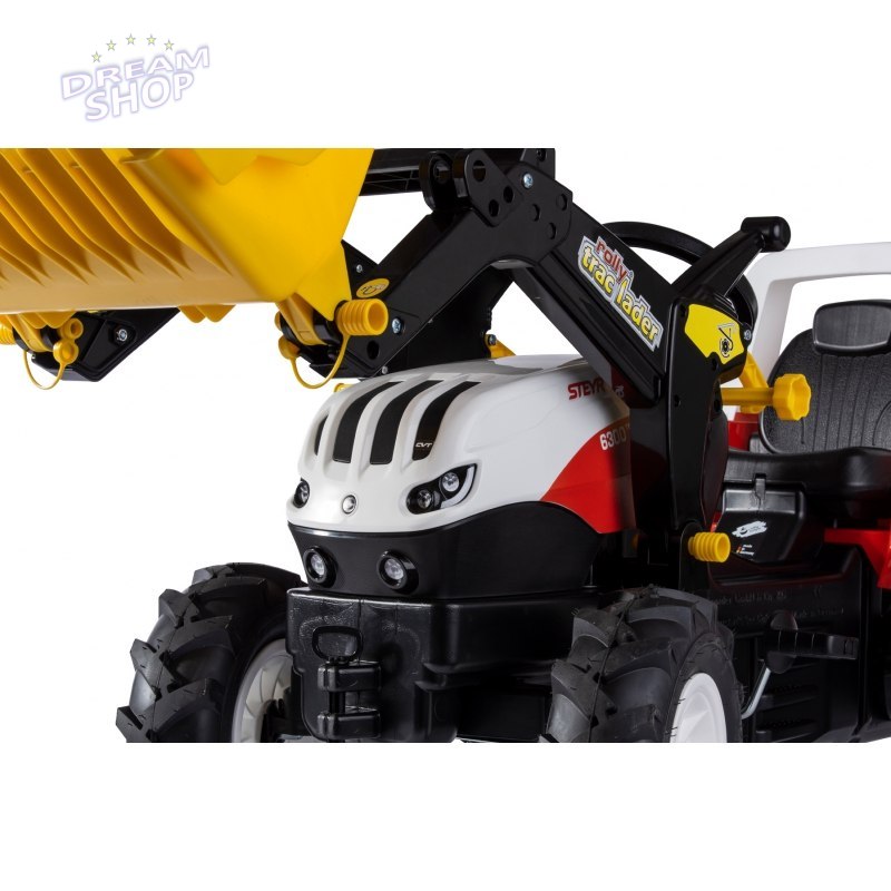 Rolly Toys Traktor rollyFarmtrac Steyr 6300 Terrus CVT z Łyżką na Pedały Rolly Toys Traktor rollyFarmtrac Steyr 6300 Terrus CVT z Łyżką na Pedały
