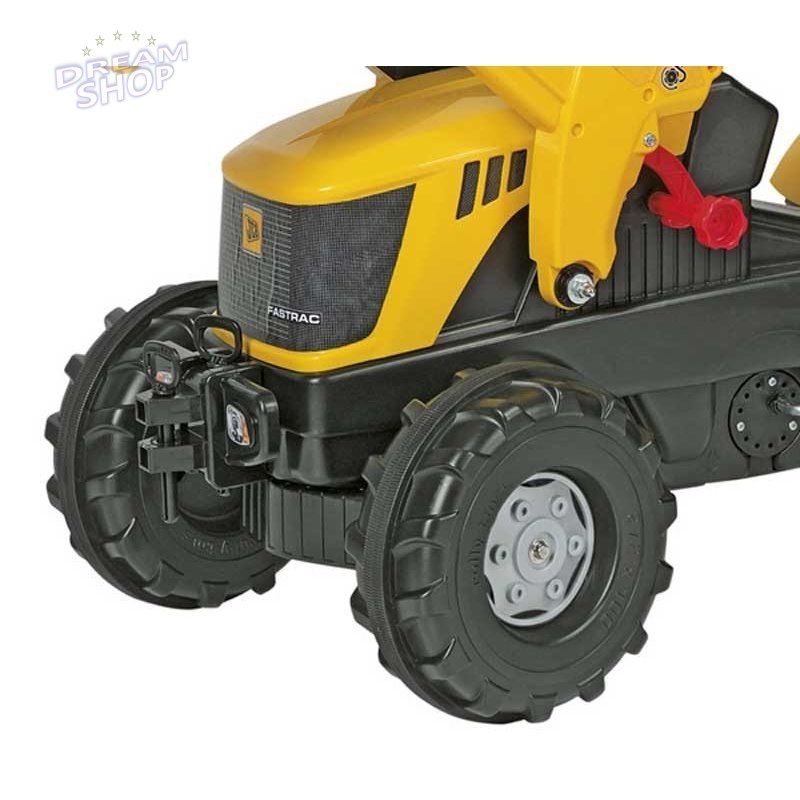 Rolly Toys rollyFarmTrac Traktor na pedały JCB z Łyżką Ciche Koła Rolly Toys rollyFarmTrac Traktor na pedały JCB z Łyżką Ciche Koła
