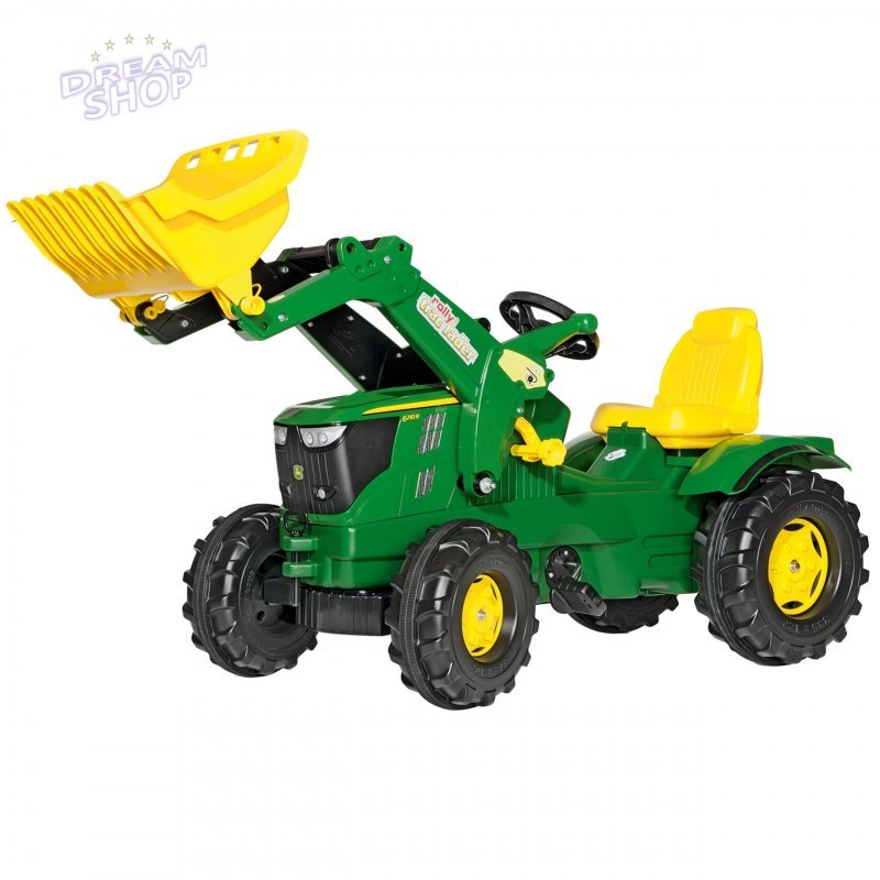 Rolly Toys rollyFarmTrac Traktor na pedały John Deere + Łyżka Rolly Toys rollyFarmTrac Traktor na pedały John Deere + Łyżka