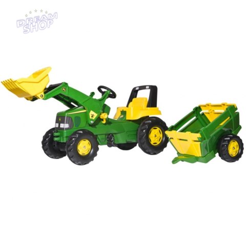 Rolly Toys rollyJunior Traktor Na Pedały John Deere 3-8 Lat