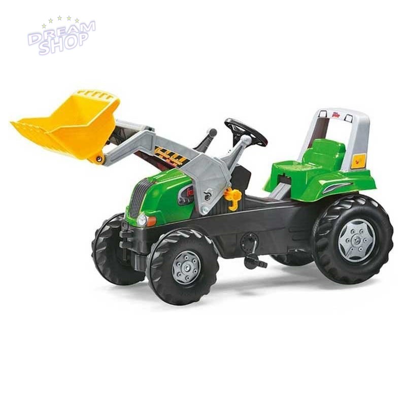 Rolly Toys rollyJunior Traktor z Łyżką regulowane siedzenie Rolly Toys rollyJunior Traktor z Łyżką regulowane siedzenie