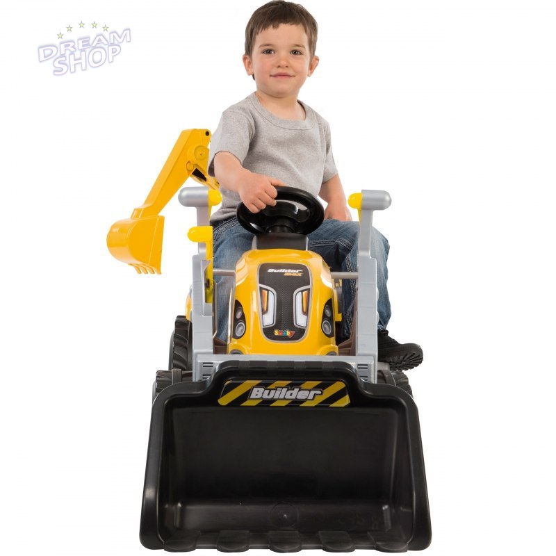 Smoby Traktor Na Pedały MAX Przyczepa Koparka Smoby Traktor Na Pedały MAX Przyczepa Koparka