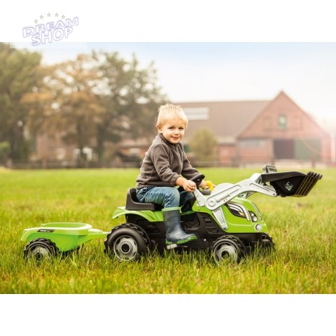 Smoby Traktor z przyczepą Farmer Max Łyżka Smoby Traktor z przyczepą Farmer Max Łyżka