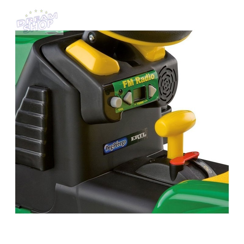 Traktor Na akumulator Peg Perego John Deere Power Pull z Przyczepą Traktor Na akumulator Peg Perego John Deere Power Pull z Przyczepą