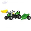 Traktor Rolly Toys Deutz-Fahr Kid z przyczepką