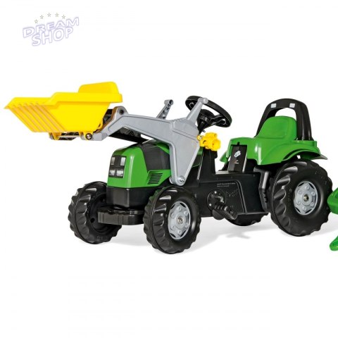 Traktor Rolly Toys Deutz-Fahr Kid z przyczepką Traktor Rolly Toys Deutz-Fahr Kid z przyczepką