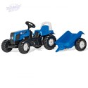 Traktor Rolly Toys Kid Landini z przyczepką