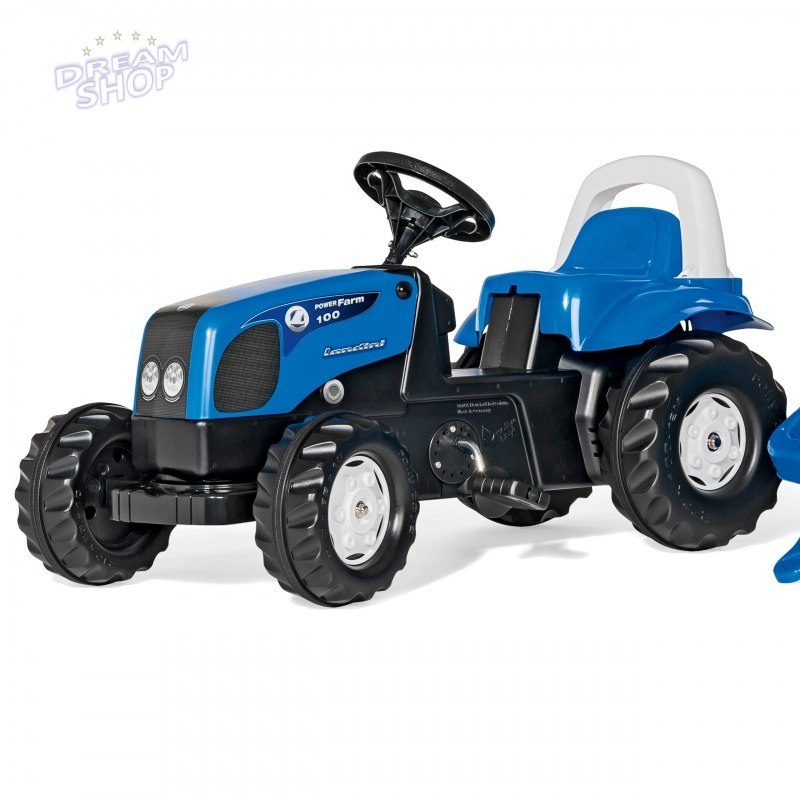 Traktor Rolly Toys Kid Landini z przyczepką Traktor Rolly Toys Kid Landini z przyczepką