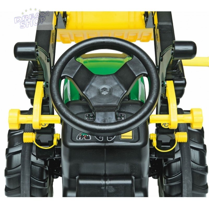 Traktor na pedały z łyżką RollyToys rollyFarmtrac Premium Deutz-Fahr Agrotron 3-8 Lat Traktor na pedały z łyżką RollyToys rollyFarmtrac Premium Deutz-Fahr Agrotron 3-8 Lat