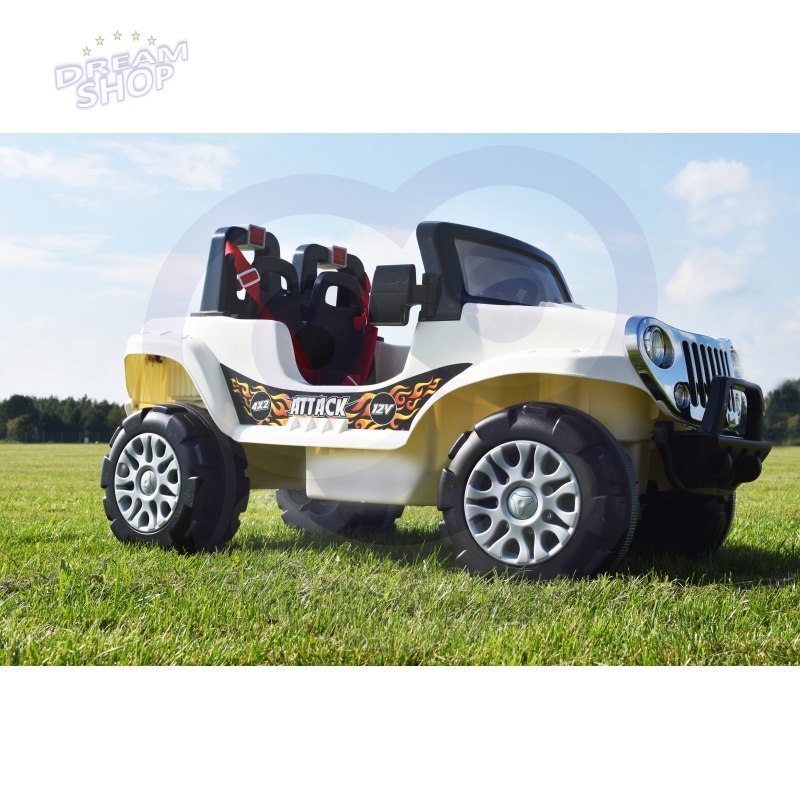 WOOPIE Dwuosobowy Samochód Na Akumulator 12V ATTACK CAR RC - Zdalnie Sterowany WOOPIE Dwuosobowy Samochód Na Akumulator 12V ATTACK CAR RC - Zdalnie Sterowany