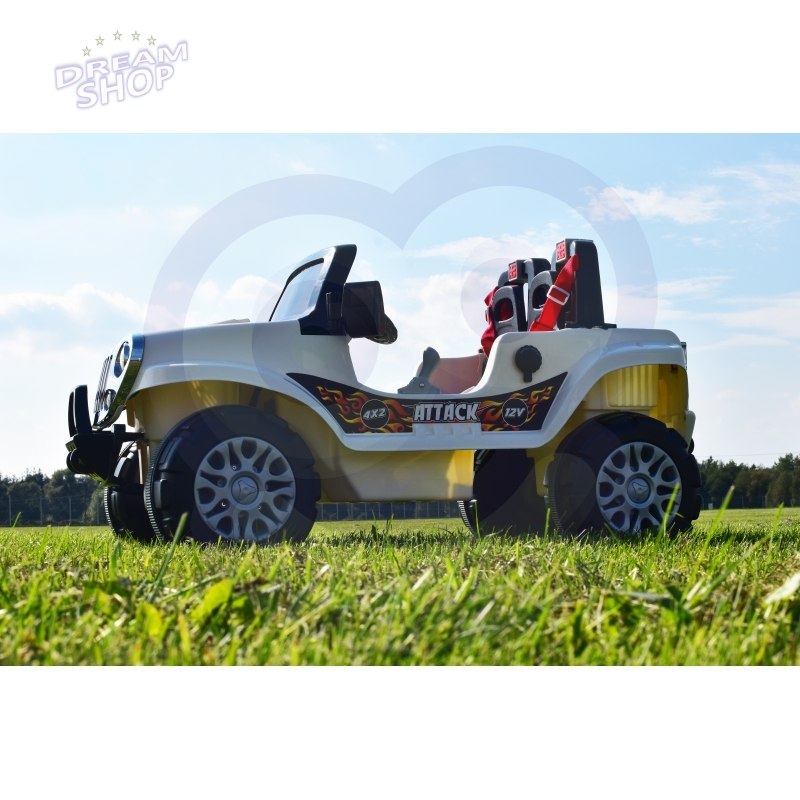 WOOPIE Dwuosobowy Samochód Na Akumulator 12V ATTACK CAR RC - Zdalnie Sterowany WOOPIE Dwuosobowy Samochód Na Akumulator 12V ATTACK CAR RC - Zdalnie Sterowany