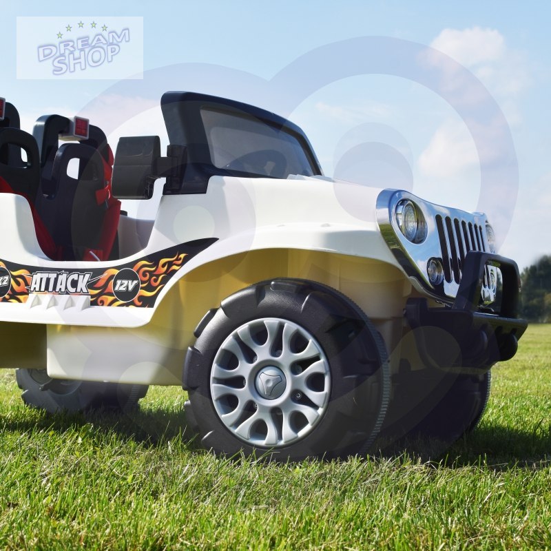 WOOPIE Dwuosobowy Samochód Na Akumulator 12V ATTACK CAR RC - Zdalnie Sterowany WOOPIE Dwuosobowy Samochód Na Akumulator 12V ATTACK CAR RC - Zdalnie Sterowany