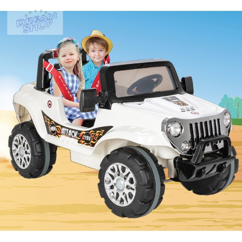 WOOPIE Dwuosobowy Samochód Na Akumulator 12V ATTACK CAR RC - Zdalnie Sterowany WOOPIE Dwuosobowy Samochód Na Akumulator 12V ATTACK CAR RC - Zdalnie Sterowany