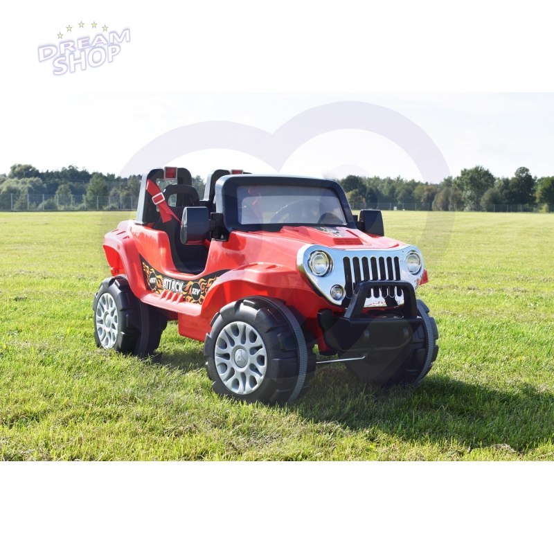 WOOPIE Dwuosobowy Samochód Na Akumulator 12V ATTACK JEEP WOOPIE Dwuosobowy Samochód Na Akumulator 12V ATTACK JEEP