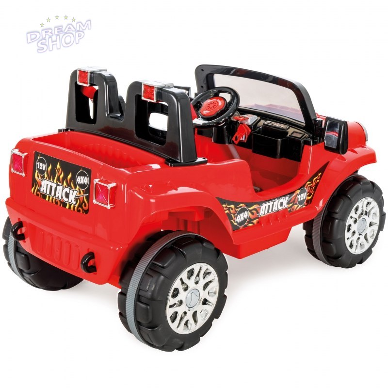 WOOPIE Dwuosobowy Samochód Na Akumulator 12V ATTACK JEEP WOOPIE Dwuosobowy Samochód Na Akumulator 12V ATTACK JEEP
